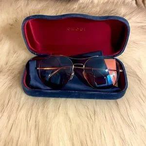 NIC Gucci sunglasses Gucci GG1425S Rectangle Sunglasses | Fashion Eyewear US main image 4